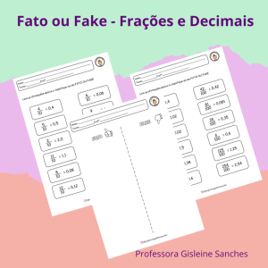 Fato ou Fake - Frações e Decimais