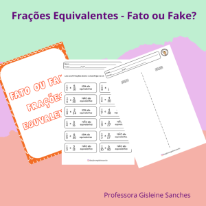 Fato ou Fake - Frações Equivalentes