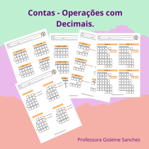 Contas - Operações com Decimais