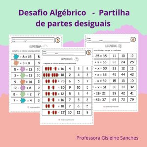 Desafio Algébrico - Partilha de Partes Desiguais