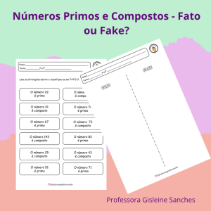 Fato ou Fake - Números Primos e Compostos