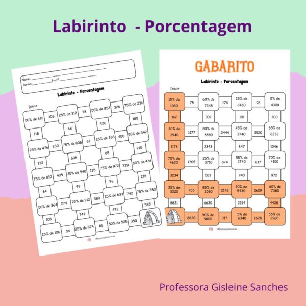 Labirinto - Porcentagem