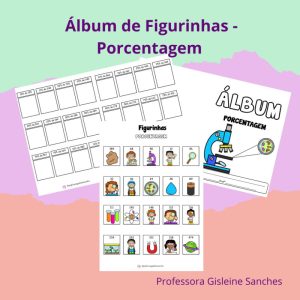Álbuns de Figurinhas - Porcentagem