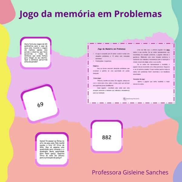 Jogo da memória em problemas