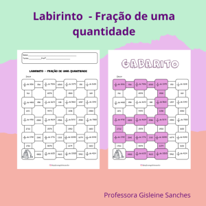 Labirinto - Fração de uma quantidade