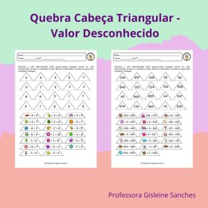 Quebra Cabeça Triangular - Valor Desconhecido