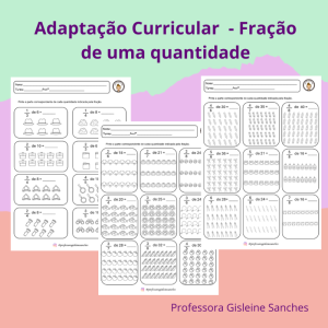 Adaptação Curricular - Fração de uma Quantidade