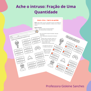 Ache o Intruso - Fração de uma quantidade