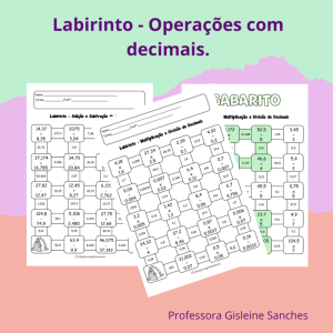 Labirinto - Operações com Decimais