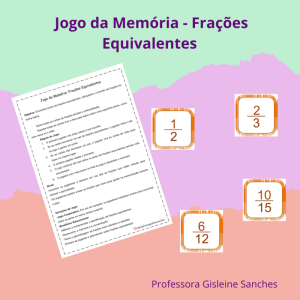 Jogo da Memória - Frações Equivalentes
