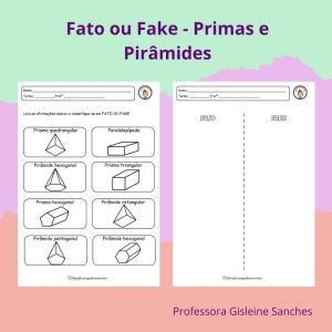 Fato ou Fake - Primas e Pirâmides