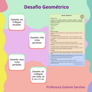 Desafio Geométrico