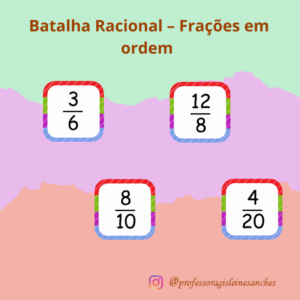 Batalha Racional – Frações em ordem