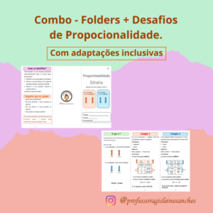 Combo Proporcionalidade - Folders + Desafios de Proporcionalidade