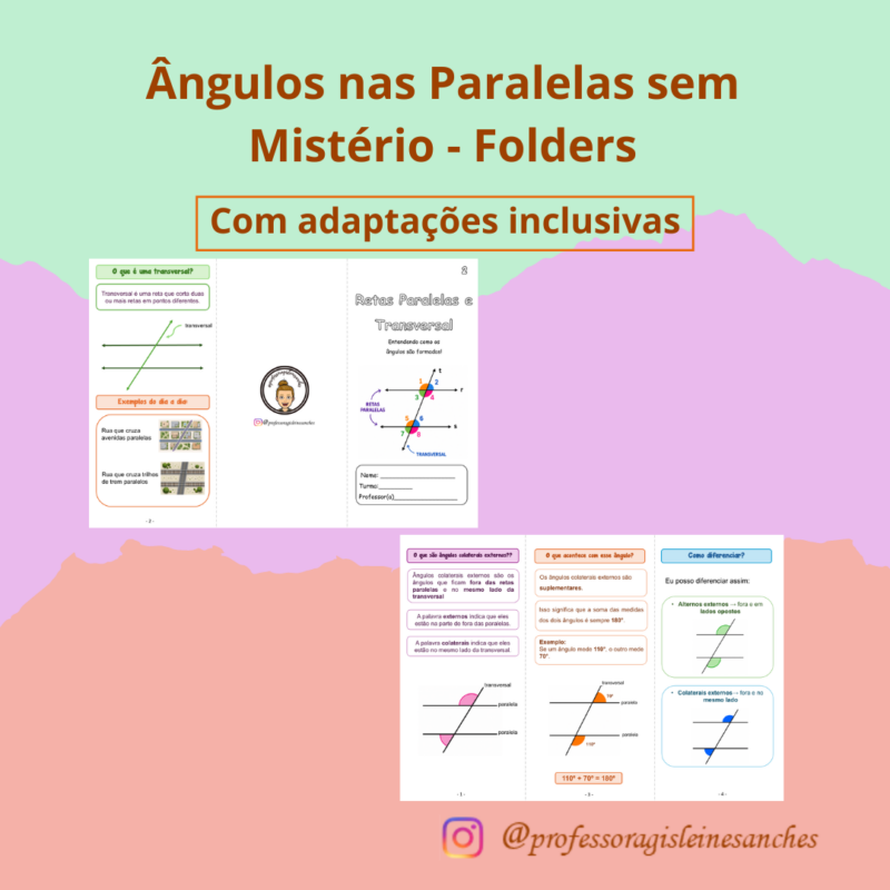 Ângulos nas Paralelas sem Mistério – Folders