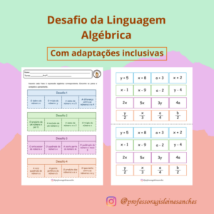 Pareamento – Linguagem Algébrica (EF08MA06)