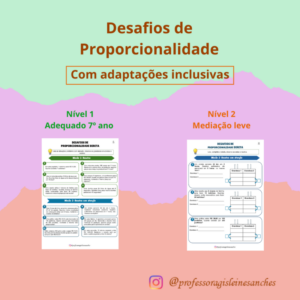Desafios de Proporcionalidade